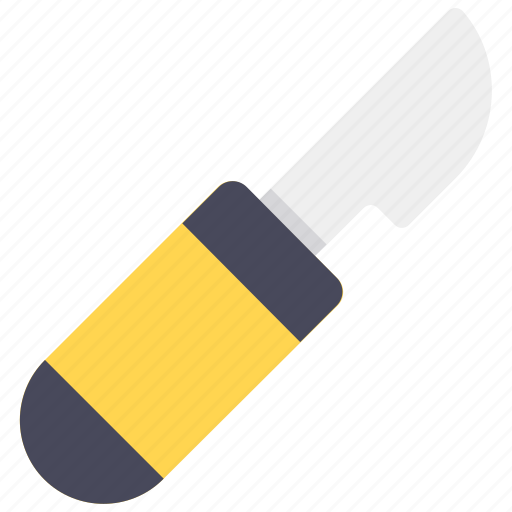 Blade, cutter, kitchen utensil, peeler, surgical knife icon - Download on Iconfinder