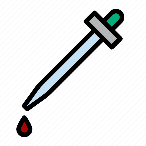 Drop, laboratory tool, dropper, pipette icon - Download on Iconfinder