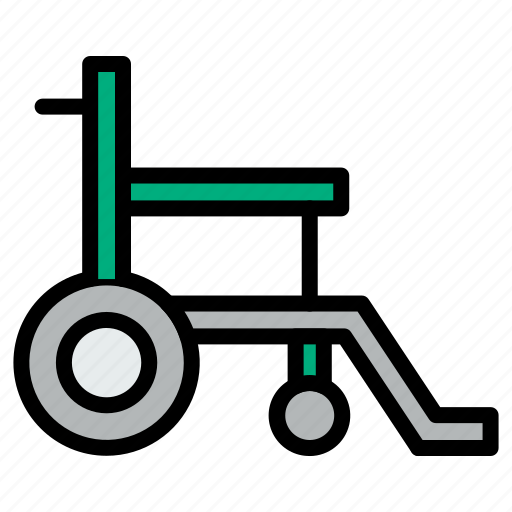Wheelchair, handicap, medical, disabled icon - Download on Iconfinder