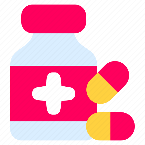 Bottle, drugs, pill, drug, capsule icon - Download on Iconfinder
