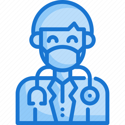 Doctor, avatar, stethoscope, medical, physician, sergeon icon - Download on Iconfinder