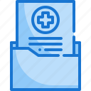 document, floder, history, hospital, file, medical, paper