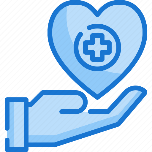 Health, care, hand, medical, hospital, red, cross icon - Download on Iconfinder