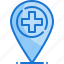 location, placehoder, hospital, clinic, medical, pin, place 