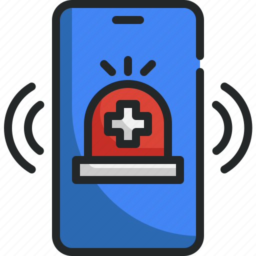Emergency, call, support, health, medical, consultation, siren icon - Download on Iconfinder