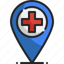 location, placehoder, hospital, clinic, medical, pin, place