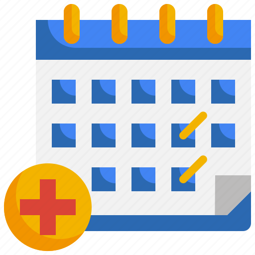 Appointment, healthcare, medical, calendar, hospital, schedule icon - Download on Iconfinder