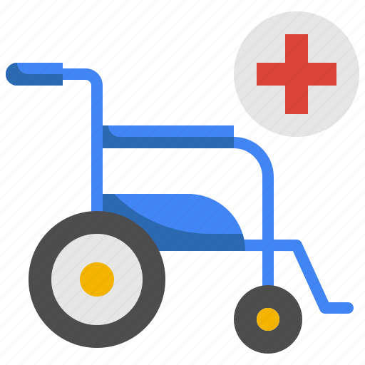 Wheelchair, handicap, handicapped, disability, disabled, medical icon - Download on Iconfinder