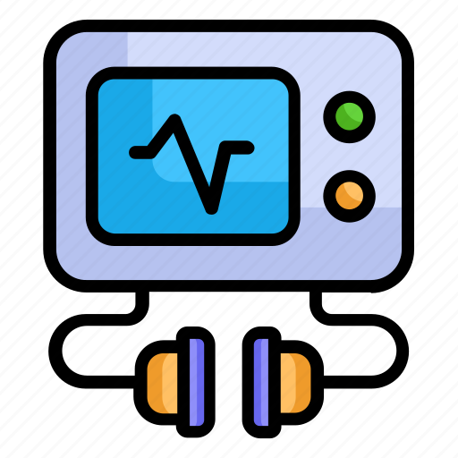 Electrocardiogram, healthcare, icu, medical, monitor, pulse icon - Download on Iconfinder