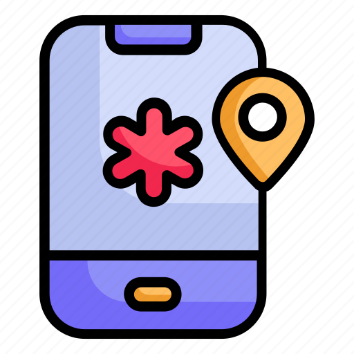 Health location, mobile health, mobile health location, medical, medical app icon - Download on Iconfinder