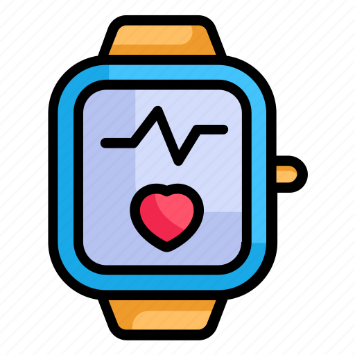 Smart watch, iwatch, heart, heartbet, medical icon - Download on Iconfinder