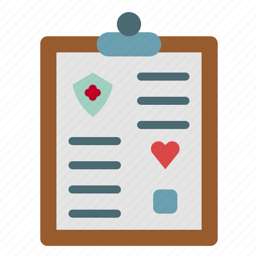 Clipboard, healthreport, medicalreport, medicalrecord, diagnosis icon - Download on Iconfinder