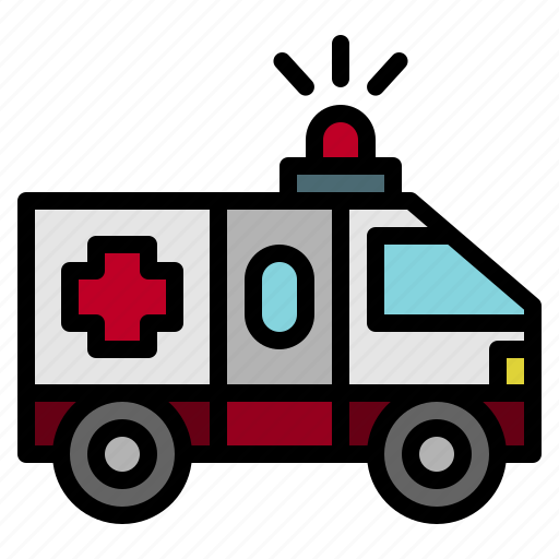 Ambulance, transport, emergency, medical, vehicle icon - Download on Iconfinder