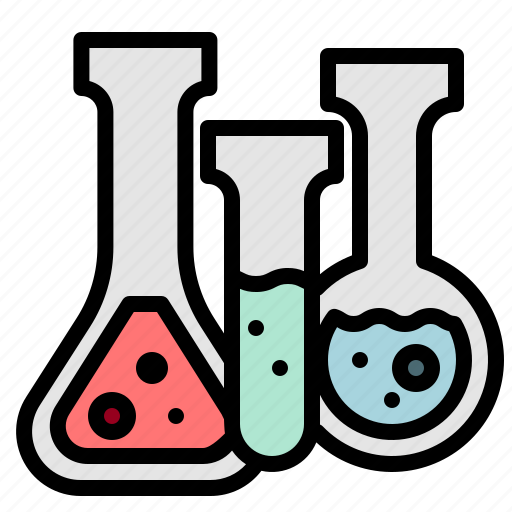 Flask, science, chemistry, laboratory, toolsandutensils icon - Download on Iconfinder