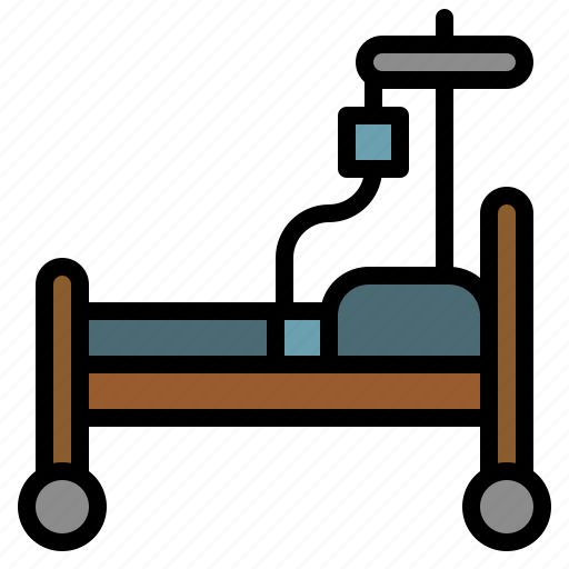 Hospitalbed, patient, injury, medical, lying icon - Download on Iconfinder
