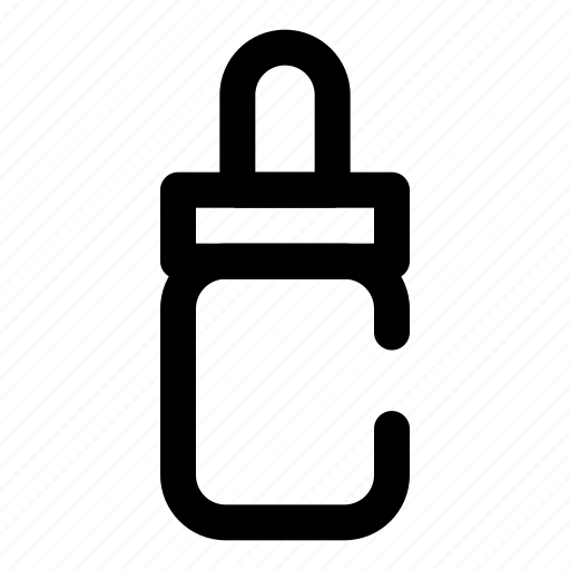 Dropper bottle, bottle, dropper, clinic, medicine, medical icon - Download on Iconfinder