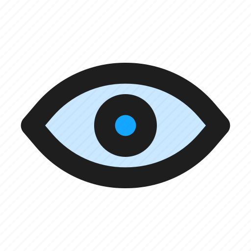 Eye, view, visble, look, show icon - Download on Iconfinder