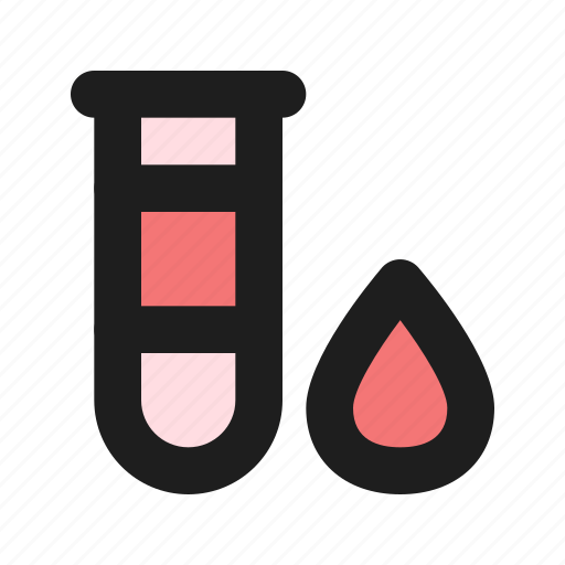 Tube, blood, test, sample, laboratory icon - Download on Iconfinder