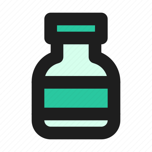 Vaccine, bottle, serum, medicine, medical icon - Download on Iconfinder