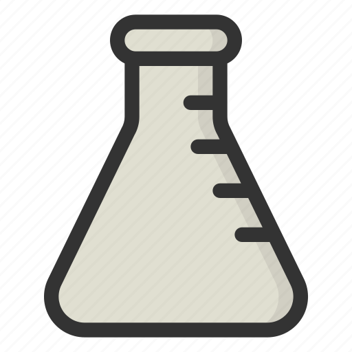 Flask, experiment, research, lab, science, laboratory, test icon - Download on Iconfinder