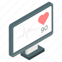 ecg monitor, ekg, electrocardiogram, cardiogram machine, heartbeat