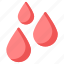 blood drops, droplets, blood donation, blood bank, blood sample drops 