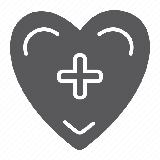 Cross, health, heart, medical, medicine icon - Download on Iconfinder