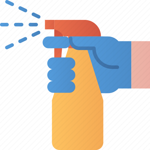 Spraying, hygiene, virus, sanitation, medical icon - Download on Iconfinder