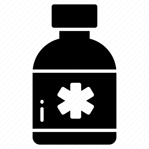 Medicine, pills, bottle, tablets, drugs, jar, capsule icon - Download on Iconfinder