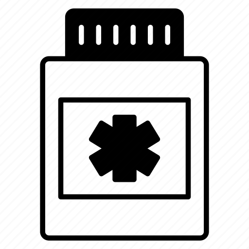 Pill jar, medicine bottle, drugs, capsules, pills, patient, medicine icon - Download on Iconfinder