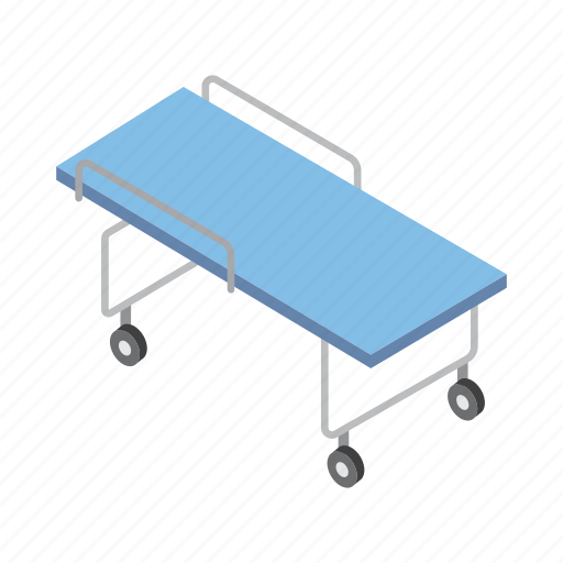 Stretcher, patient, bed, medical, hospital icon - Download on Iconfinder