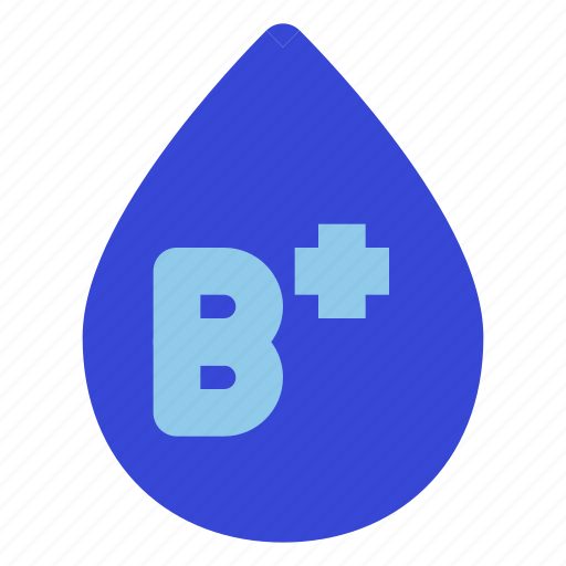B, positive, blood icon - Download on Iconfinder
