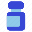 syringe, bottle