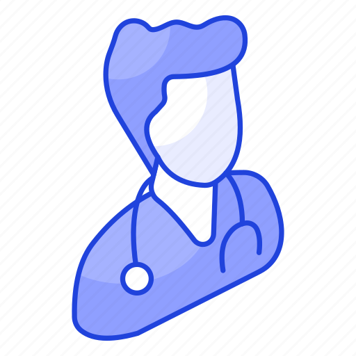 Doctor, medical, person, avatar, attendant, practitioner, male icon - Download on Iconfinder