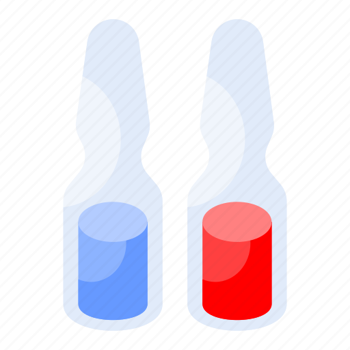 Ampoules, vaccine, medical, medicine, injection, healthcare, phial icon - Download on Iconfinder