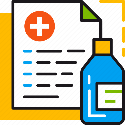 Prescription, bottle, health, medical, medicine, pharmacy, treatment icon - Download on Iconfinder
