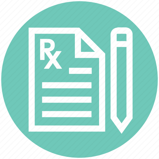 Medical, medical report, pencil, records, report icon - Download on Iconfinder
