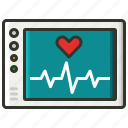 cardiogram., ecg, heart rate, heart rhythm, pulse