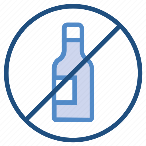 Alcohol, bottle, medical, prohibition, warning icon - Download on Iconfinder