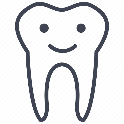 Download Dental, dentist, face, happy, smiley, tooth icon