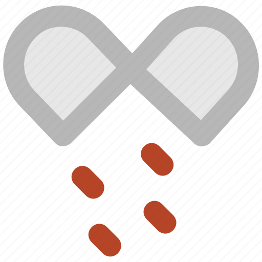 Drugs, medical pills, medications, medicines, open capsule, pills, tablets icon - Download on Iconfinder