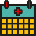 calendar, dental, healthcare, lab, medical, medicine