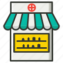 drugstore, medical store, pharmacy, pharmacy shop