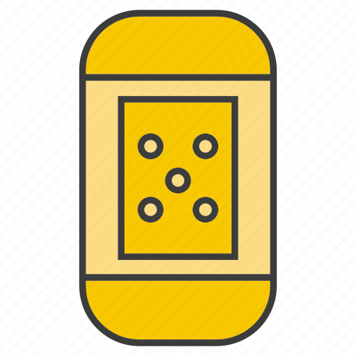 Aid, bandaid, cure, patch, plaster icon - Download on Iconfinder