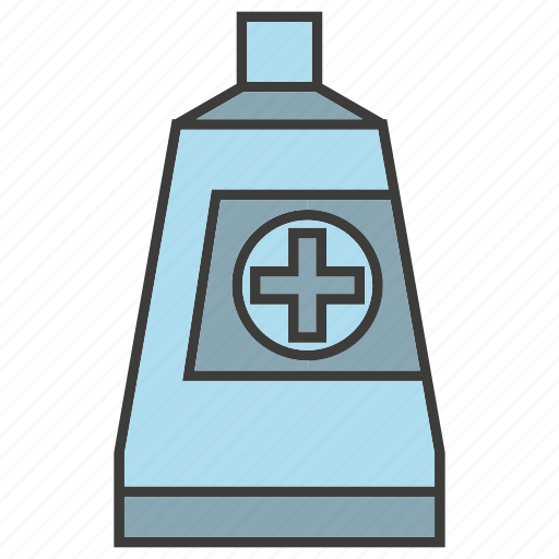 Dentifrice, mecial, medicine, toothpaste, tube icon - Download on Iconfinder