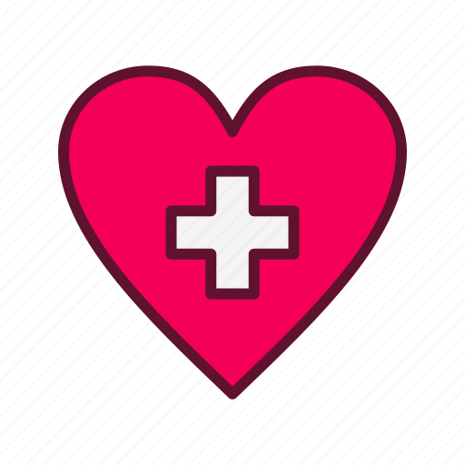 Heart, health care, love, romance, valentine icon - Download on Iconfinder