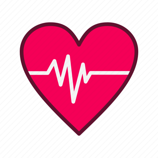 Pulse, rate, heart, heartbeat, star icon - Download on Iconfinder