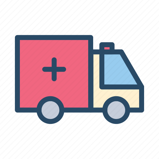 Ambulance, medical, transport, van icon - Download on Iconfinder
