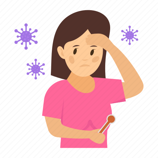 Corona symptom, fever, influenza, medical disorder, patient, sickness icon - Download on Iconfinder