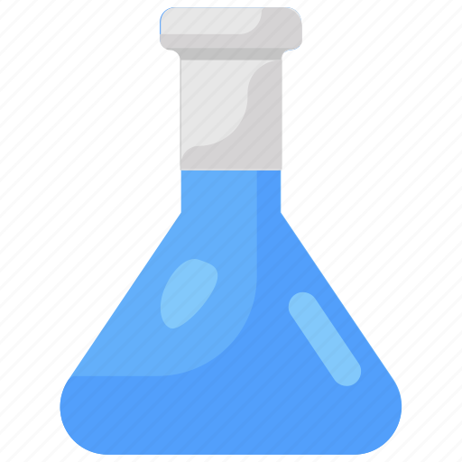 Chemical, chemical flask, flask, laboratory flask, research icon - Download on Iconfinder